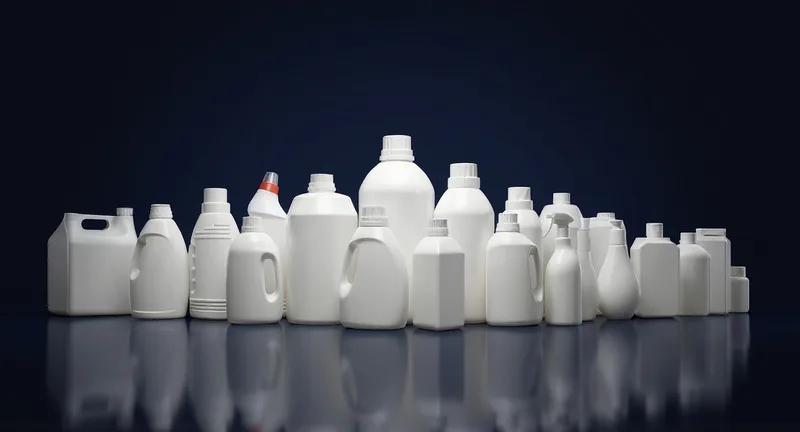 Экструзионно-выдувное формование пластиковой тары HDPE